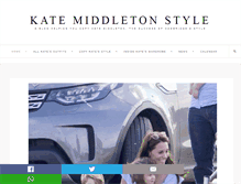 Tablet Screenshot of katemiddletonstyle.org